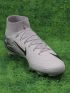 Nike Air Zoom Mercurial Superfly 10 Elite FG Grey Black