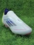 adidas F50 Elite Laceless FG Stellar Icon - Almost Blue/Semi Lucid Blue/Semi Solar Yellow