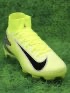Nike Air Zoom Mercurial Superfly 10 Elite FG Volt Black Sliver