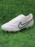 Nike Tiempo Legend 9 Elite FG White Black