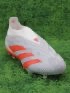 adidas Predator Elite Laceless FG Gray Crimson White