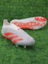 adidas Predator Elite Laceless FG Gray Crimson White