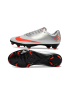 Nike Mercurial Vapor 16 Elite FG CR7 Metallic Silver Bright Crimson Black