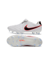 Nike Tiempo Ligera Pro FG White Bright Crimson Black