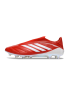 adidas Copa Pure IV Elite Laceless FG - Lucid Red Footwear White