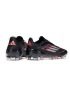 2025 adidas F50 Elite Laceless FG Core Black Iron Metal Lucid Red