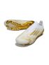 2025 adidas F50+ Elite LightStrike FG White Gold Metallic