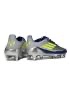 2025 adidas F50 Elite SG-Pro Silver Metallic Solar Yellow Lucid Blue