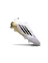 2025 adidas F50 Event Laceless Elite FG White Black Metallic Gold