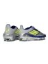 2025 adidas F50 Messi Elite FG Silver Metallic Solar Yellow Lucid Blue