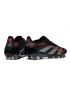 2025 adidas Predator Elite FG Black Grey Four Lucid Red