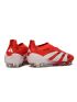 2025 adidas Predator Elite Laceless FG Lucid Red White Black