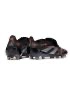 2025 adidas Predator Elite Tongue FG Black Grey Four Lucid Red