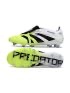 2025 adidas Predator Elite Tongue FG White Black Volt