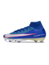 Nike Air Zoom Mercurial Superfly 10 Elite FG Blue Silver Pink