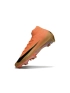 Nike Air Zoom Mercurial Superfly 10 Elite FG Orange Metal Gold Black