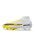 Nike Air Zoom Mercurial Superfly IIX Elite FG White Yellow Gold Black