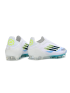 adidas F50 Elite Laceless FG Cloud White Core Black Lucid Blue