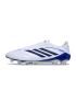 adidas Copa Pure IV Elite Laceless FG - Footwear White Core Black Solar Blue