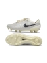 Nike Tiempo 10 Elite 25-26 'Luxe' Pack FG Clean Off-White Metallic Silver