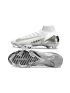 Nike Air Zoom Mercurial Superfly 10 Elite FG White Silver