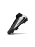 Nike Air Zoom Mercurial Superfly 10 Elite FG Black Silver