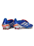 adidas Predator Elite Fold-over Tongue FG Blue Metallic Silver Lucid Red