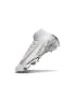 Nike Air Zoom Mercurial Superfly 10 Elite FG White Silver