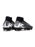 Nike Air Zoom Mercurial Superfly 10 Elite FG Black White