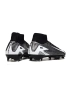 Nike Air Zoom Mercurial Superfly 10 Elite FG Black White