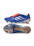 adidas Predator Elite Fold-over Tongue FG Blue Metallic Silver Lucid Red