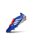 adidas Predator Elite Fold-over Tongue FG Blue Metallic Silver Lucid Red