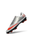Nike Mercurial Vapor 16 Elite FG CR7 Metallic Silver Bright Crimson Black