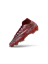 Nike Air Zoom Mercurial Superfly IIX Elite FG Safari Red Silver