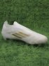 adidas F50 Elite Laceless FG Day Spark - White/Gold Metallic
