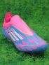 adidas F50 Elite Laceless FG Reemergence - Solar Blue/White/Solar Pink