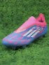 adidas F50 Elite Laceless FG Reemergence - Solar Blue/White/Solar Pink