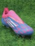 adidas F50 Elite Laceless FG Reemergence - Solar Blue/White/Solar Pink