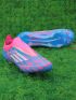 adidas F50 Elite Laceless FG Reemergence - Solar Blue/White/Solar Pink