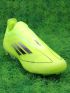 adidas F50 Elite Laceless FG - Solar Yellow/Core Black