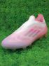 adidas F50 Elite Laceless FG Lamine Yamal 304 - Clear Pink/Purple Glow/Lite Pink