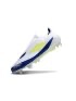 adidas F50 Elite Laceless SG White Blue Volt