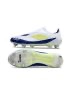 adidas F50 Elite Laceless SG White Blue Volt