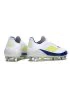 adidas F50 Elite Laceless SG White Blue Volt
