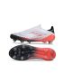 adidas F50 Elite Laceless SG White Silver Red
