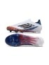 adidas F50 Elite Laceless FG White Orange Blue