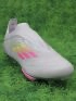 adidas F50+ Elite Laceless FG Silver Pink