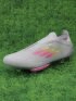 adidas F50+ Elite Laceless FG Silver Pink