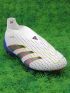 adidas Predator Elite Laceless FG - Cloud White/Solar Yellow/Power Blue
