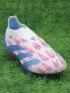 adidas Predator Elite Laceless FG Reemergence - White/Solar Blue/Solar Pink